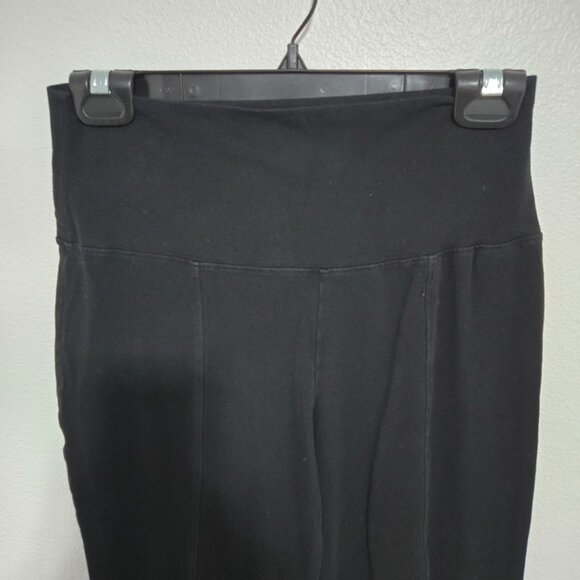 Aritzia TNA Atmosphere Split Hem Flared Pants in Black - Size medium - Picture 2 of 10
